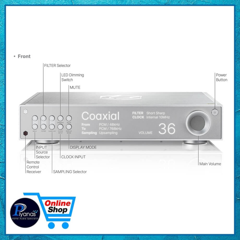 ตัวแปลงสัญญาณ HIFI ROSE : RD-160 (SILVER)